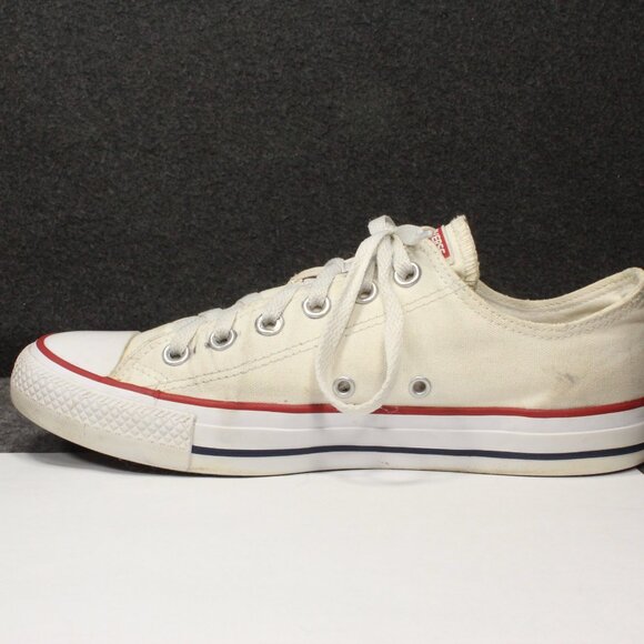 Converse Chuck Taylor All Star Low Top White Casual Shoes M7652 Women's Size 9 - Picture 6 of 11